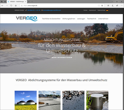VERGEO Website