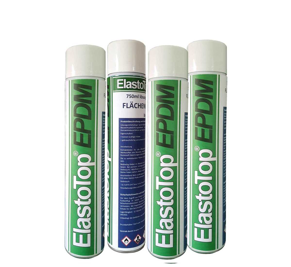 ElastoTop Flächenkleber EPDM L-1s - 750ml (bis 5m²) – Bild 2